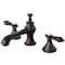 Kingston Brass KC7065BAL 8" Widespread Bathroom Faucet, Oil Rubbed Bronze KC7065BAL - alternate 1
